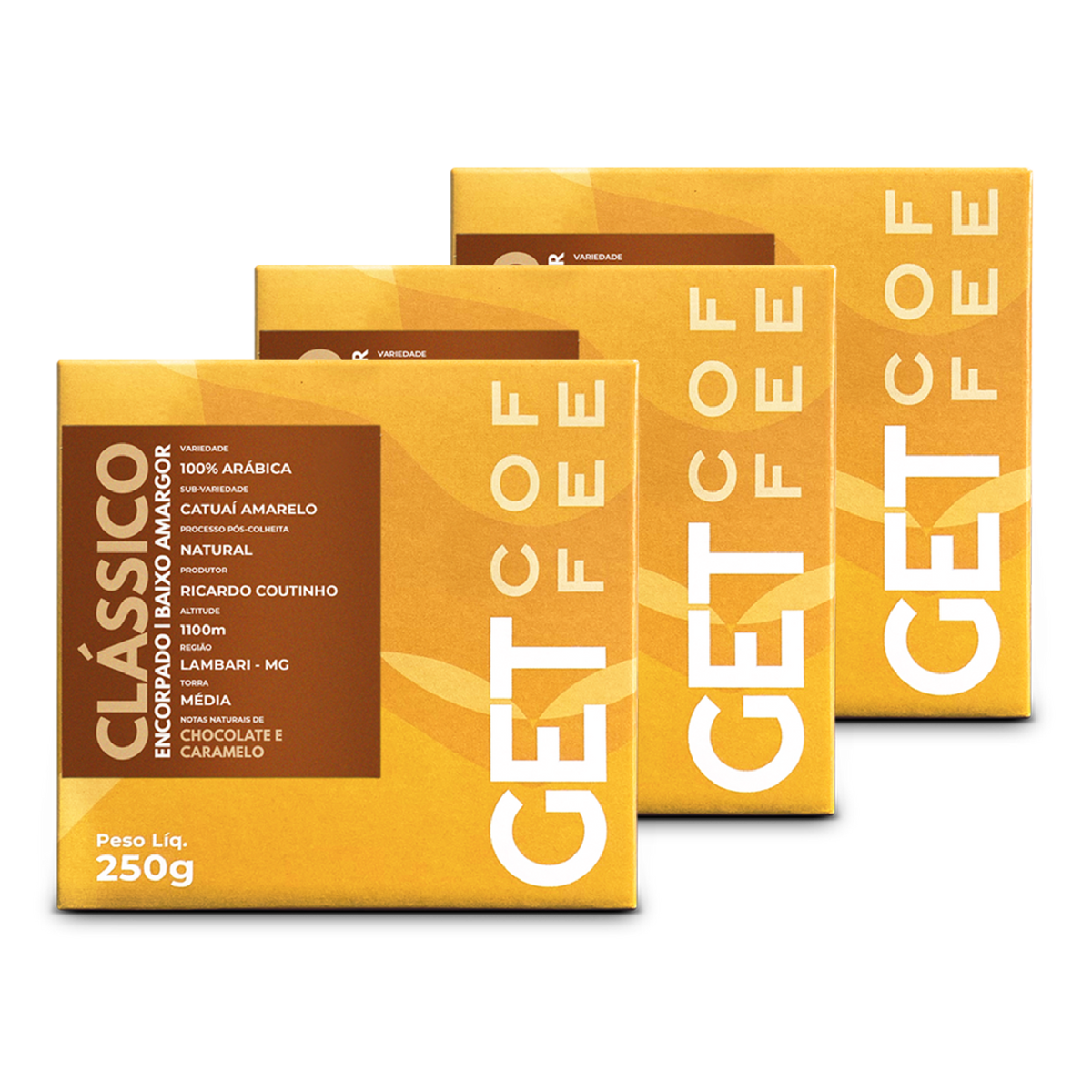 Café Especial 750g Clássico Encorpado Kit 3 Pacotes 250g