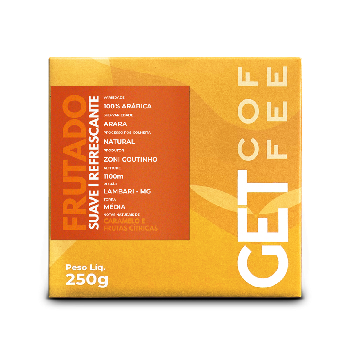 Café Especial 250g Frutado e Suave