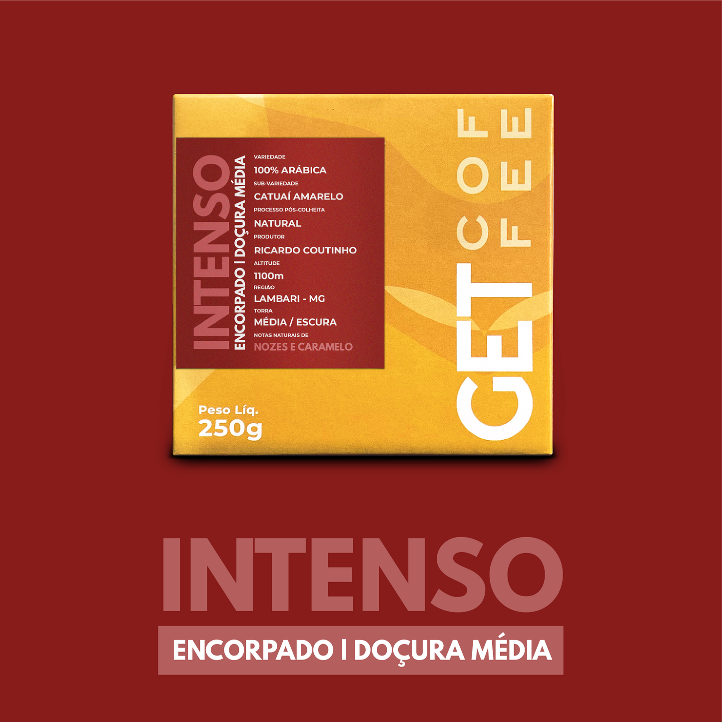 Café Especial 250g Intenso e Marcante