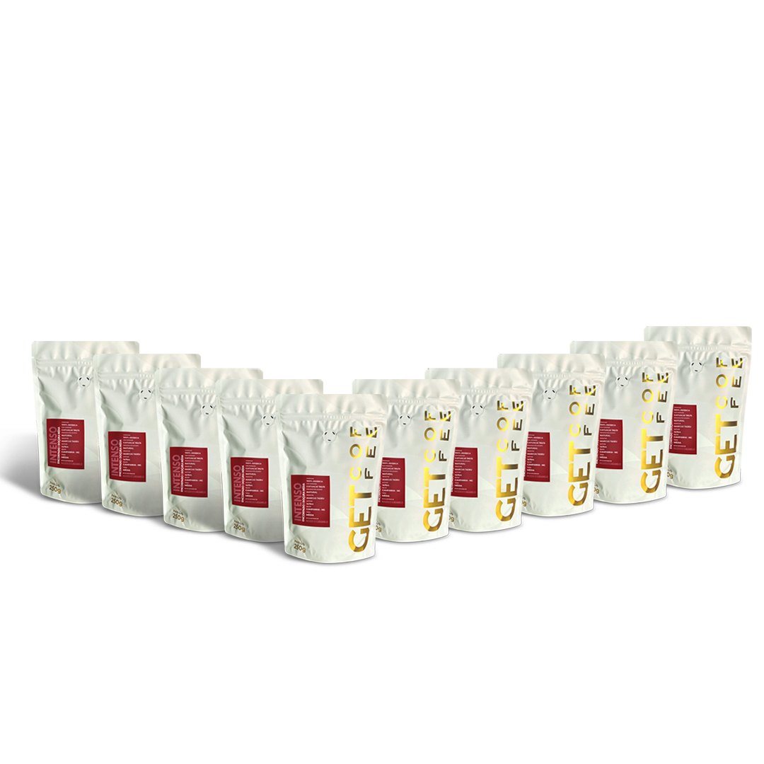 Café Especial 2,500kg Intenso e Marcante Kit 10 pacotes 250g