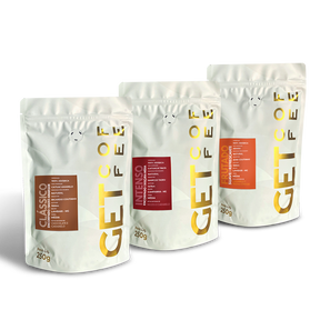 Kit Degustação café especial 3 Pacotes 250g