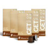 KIT CÁPSULA - CAFÉ ESPECIAL - CHOCOLATE CARAMELO - 5 CAIXAS (50 CÁPSULAS)