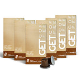 KIT CÁPSULA - CAFÉ ESPECIAL - CHOCOLATE CARAMELO - 6 CAIXAS (60 CÁPSULAS)