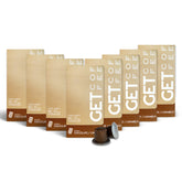 KIT CÁPSULA - CAFÉ ESPECIAL - CHOCOLATE CARAMELO - 8 CAIXAS (80 CÁPSULAS)