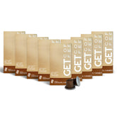KIT CÁPSULA - CAFÉ ESPECIAL - CHOCOLATE CARAMELO - 9 CAIXAS (90 CÁPSULAS)