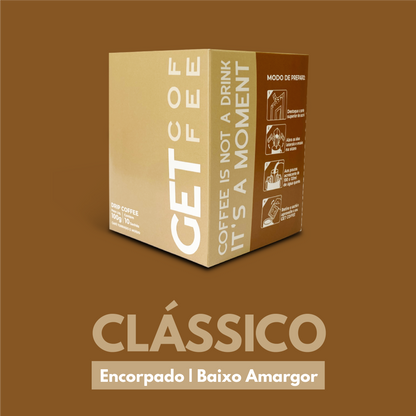 Kit Drip Cpffee Café Especial Clássico Encorpado 2 Caixas 20 Sachês
