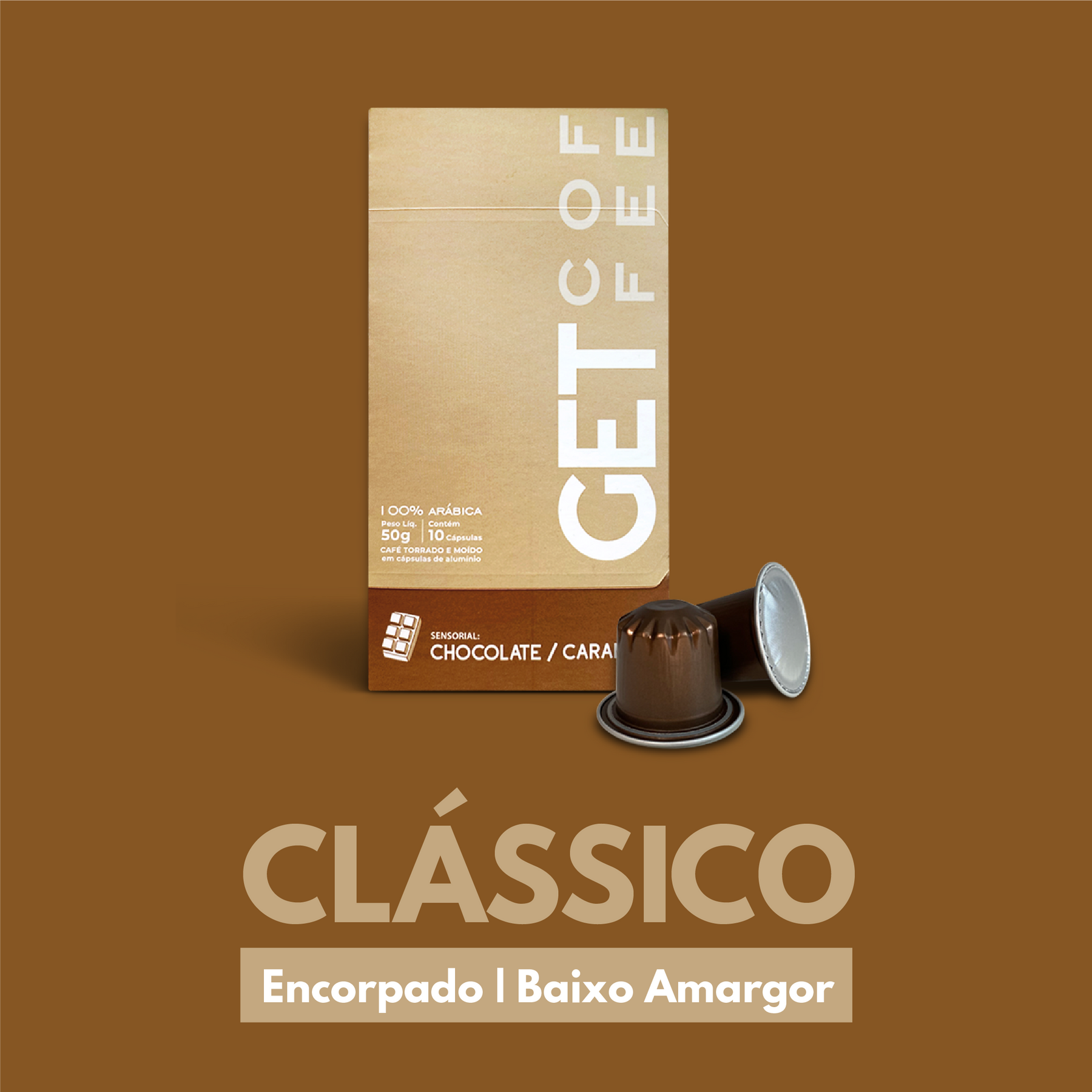 Kit 6 Caixas Cápsula Café Especial Clássico Encorpado 10 cápsulas cada