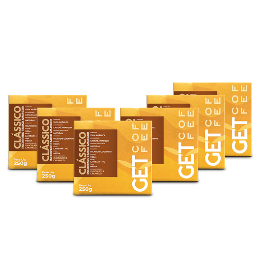 Café Especial 1,50Kg Clássico Encorpado Kit 6 Pacotes 250g