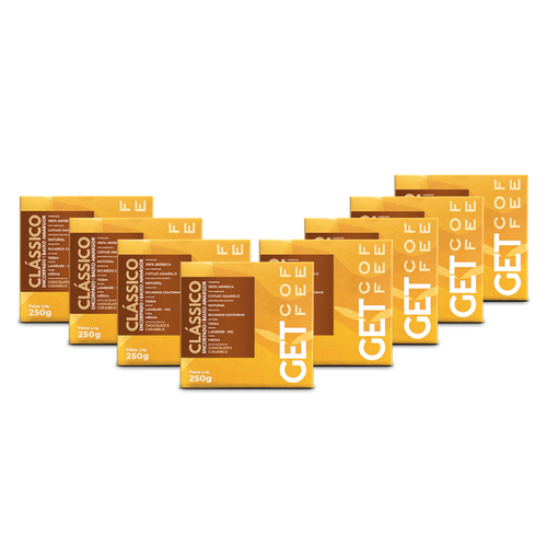 Café Especial 2Kg Clássico Encorpado Kit 8 Pacotes 250g
