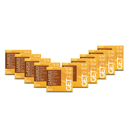 Café Especial 2,50Kg Clássico Encorpado Kit 10 Pacotes 250g
