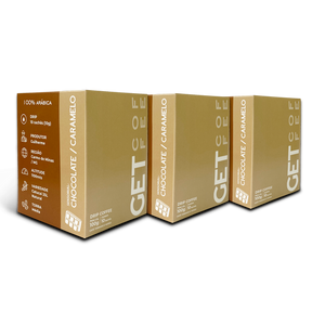 KIT DRIP COFFEE - CAFÉ ESPECIAL - 3 CAIXAS (30 SACHÊS) - CHOCOLATE CARAMELO