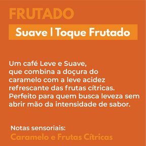 Café Especial 750g Frutado e Suave Kit 3 pacotes 250g