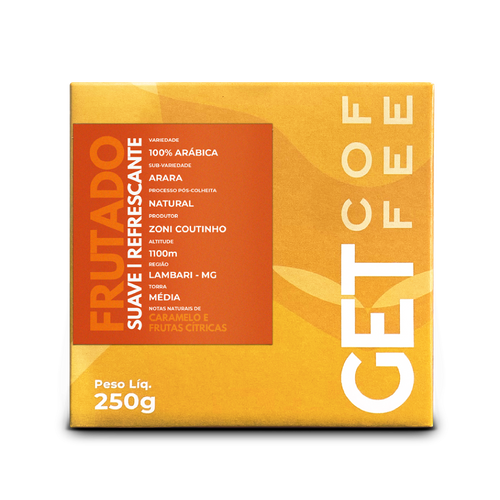 Café Especial 250g Frutado e Suave