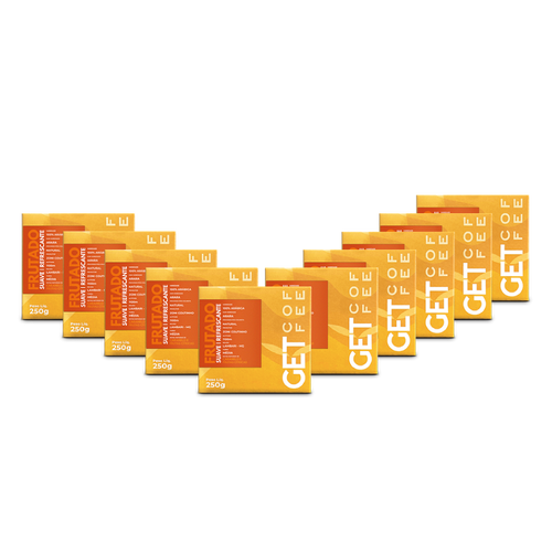 Café Especial 2,5Kg Frutado e Suave Kit 10 pacotes 250g