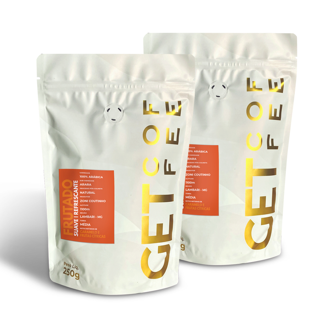 Café Especial 500g Frutado e Suave Kit 2 pacotes 250g