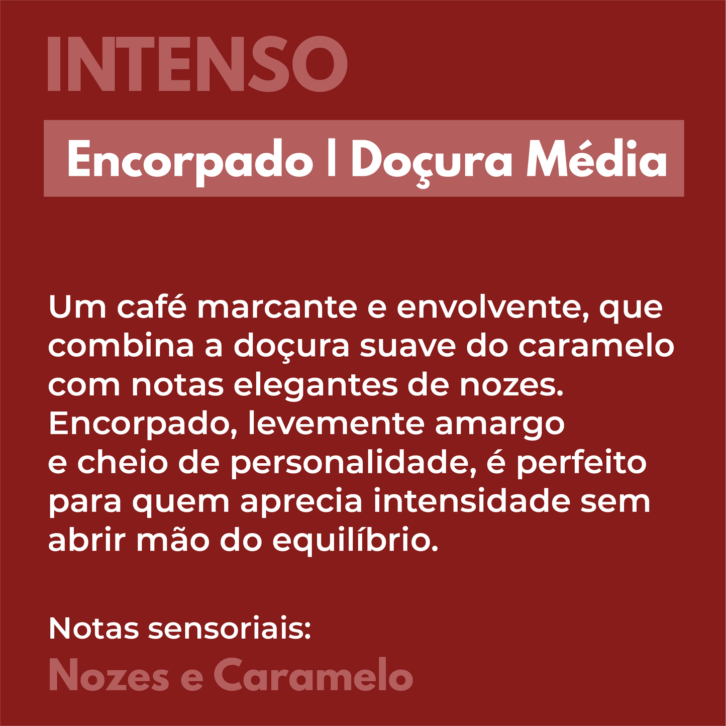 Café Especial 250g Intenso e Marcante