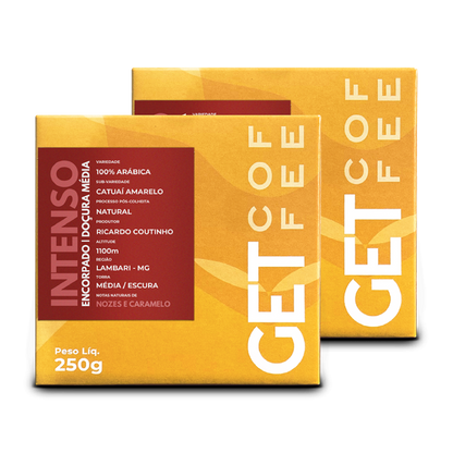 Café Especial 500g Intenso e Marcante Kit 2 pacotes 250g