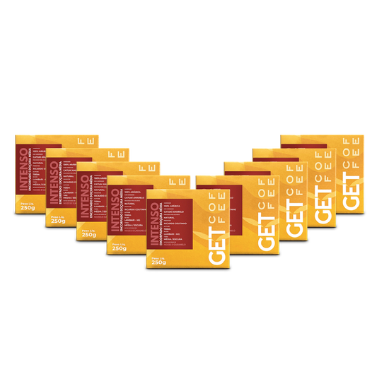 Café Especial 2,250kg Intenso e Marcante Kit 9 pacotes 250g