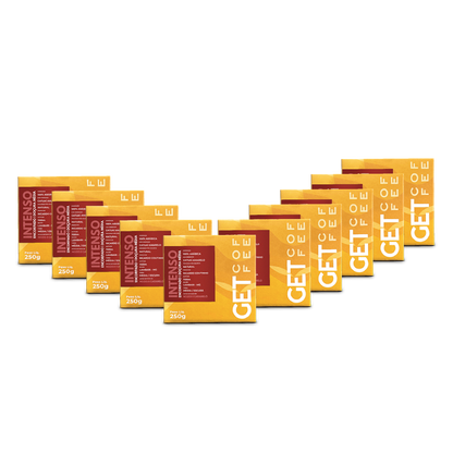 Café Especial 2,500kg Intenso e Marcante Kit 10 pacotes 250g