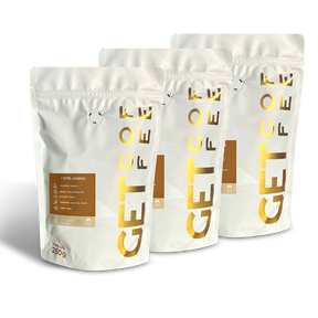 KIT CAFÉ ESPECIAL - 3 PACOTES 250G (750G) - CHOCOLATE / CARAMELO