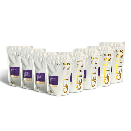 KIT CAFÉ ESPECIAL - 8 PACOTES 250G (2KG) - DOCE DE LEITE / BLUEBERRY