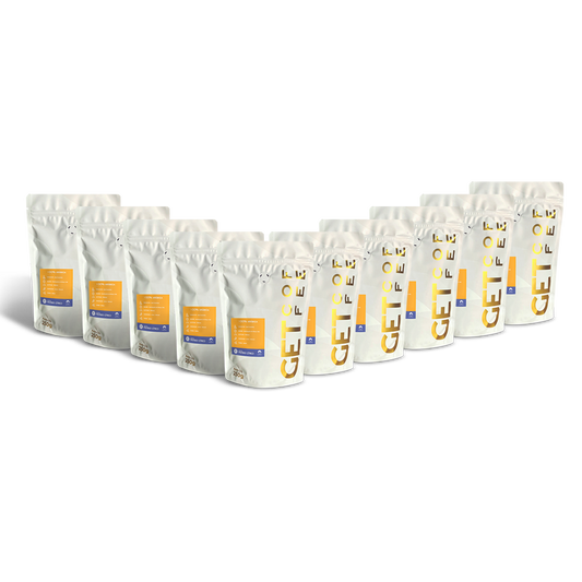 KIT CAFÉ ESPECIAL - 10 PACOTES 250G (2,500KG) - FRUTADO CÍTRICO