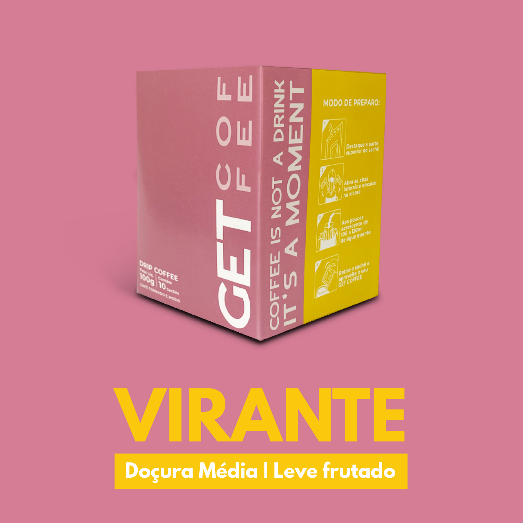 KIT DEGUSTAÇÃO DRIP COFFEE - 20 SACHÊS - 2 CAIXAS