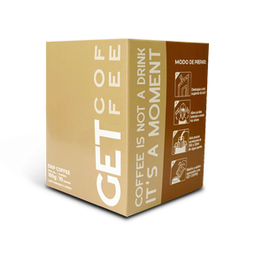 KIT DRIP COFFEE - CAFÉ ESPECIAL - 7 CAIXAS (70 SACHÊS) - CHOCOLATE CARAMELO
