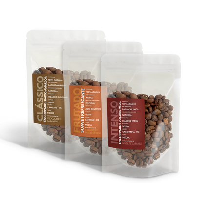 Kit Degustação Café Especial 3 Pacotes 100g